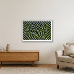 Suburban Mirage - Summer — 100×70cm, 39×28" White Frame
